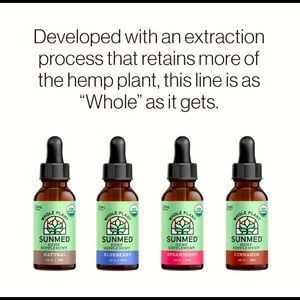 Organic Whole Plant Full Spectrum Tincture  1000mg